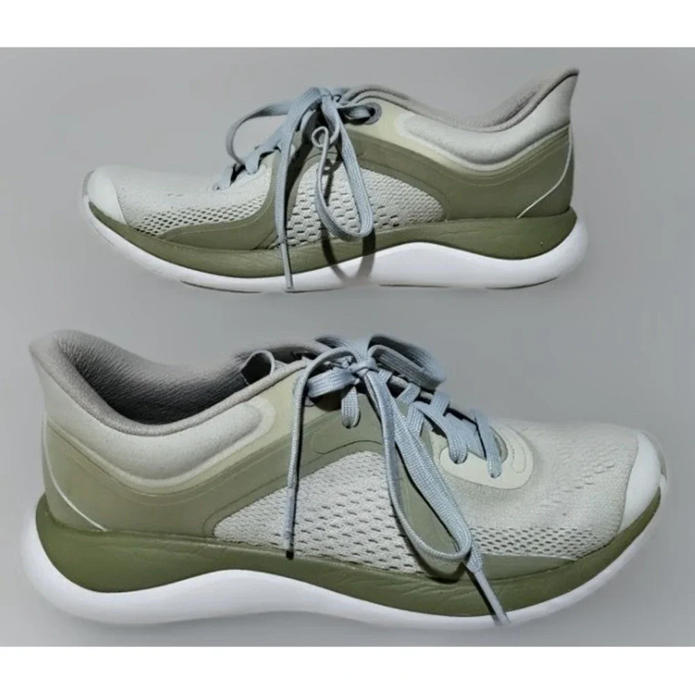 Lululemon Chargefeel Low Women's Size 7 Sage Pilates Running Training Sneakers